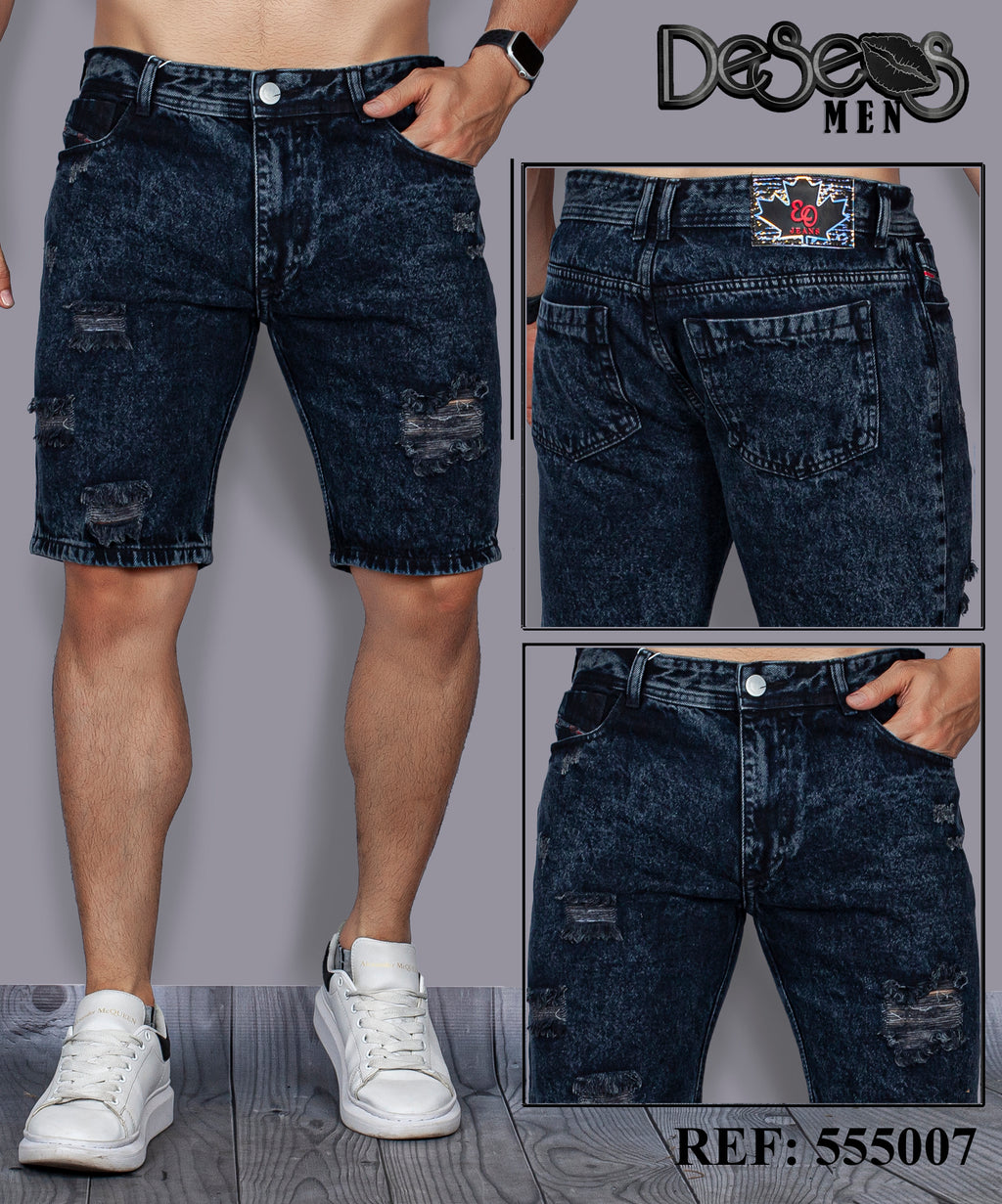 ✅ Bermuda caballero Carlos (REF. 555007)