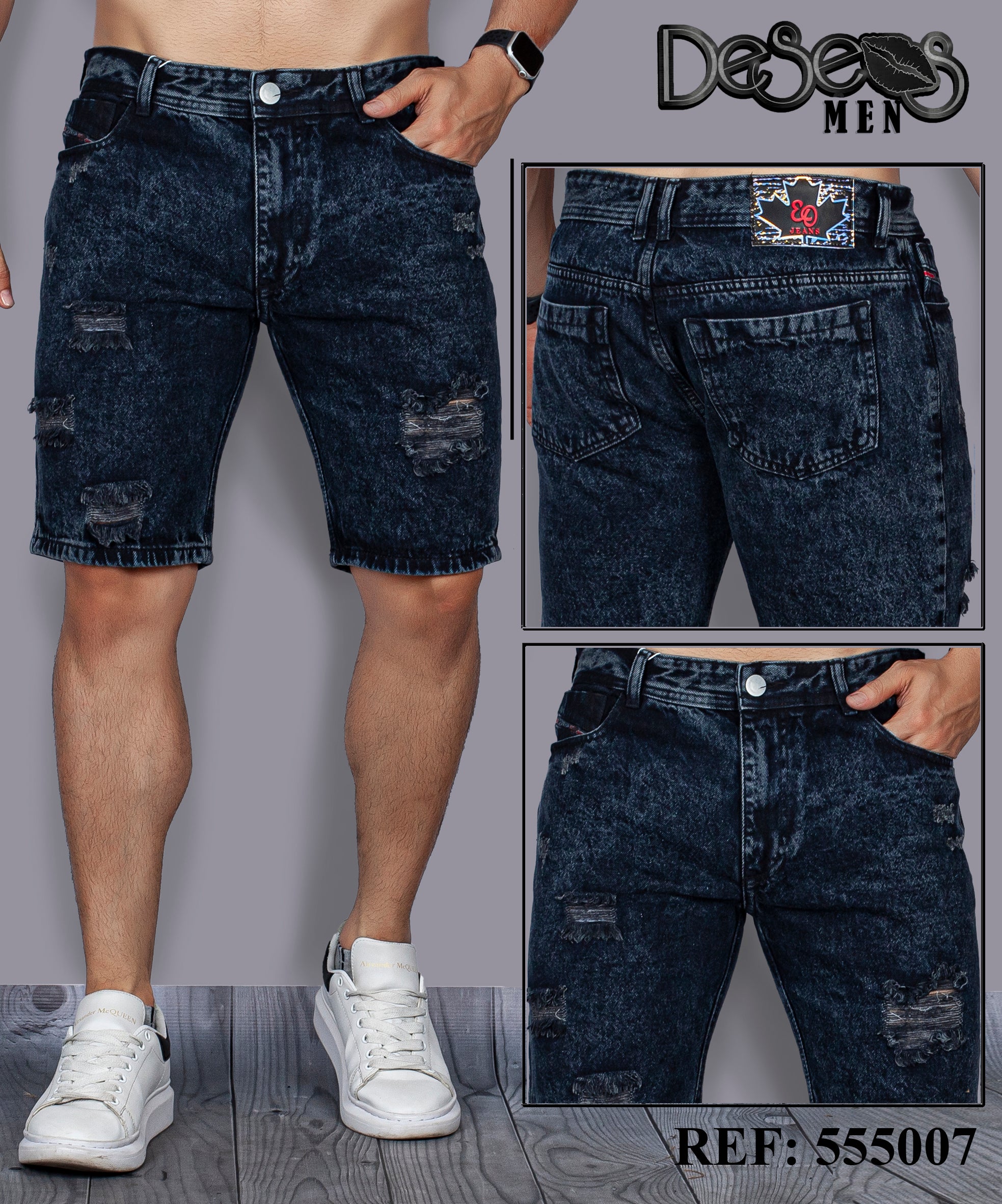 ✅ Bermuda caballero Carlos (REF. 555007)