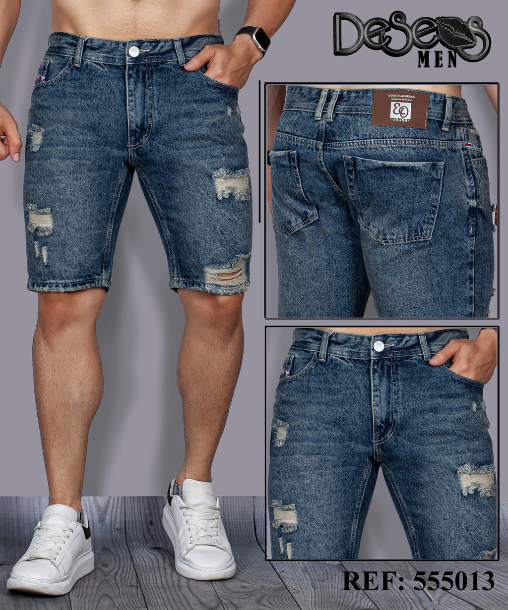 ✅ Bermuda caballero Santiago (REF. 555013)