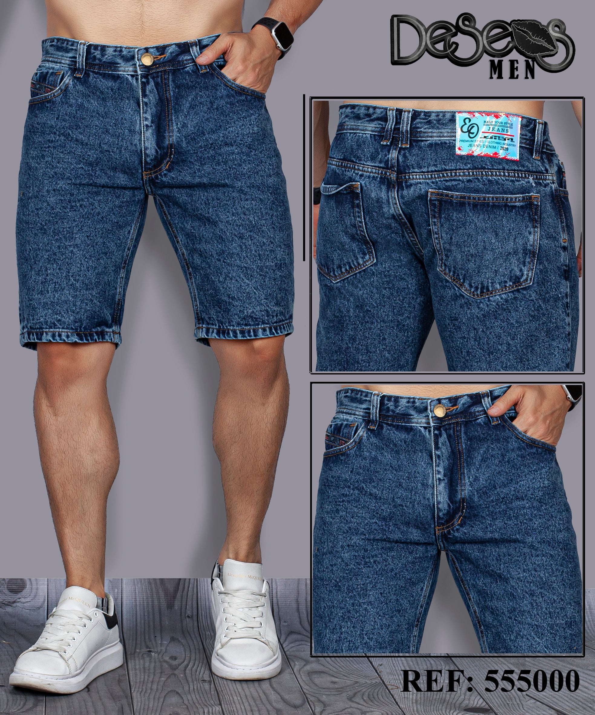 ✅ Bermuda caballero Miguel (REF. 555000)