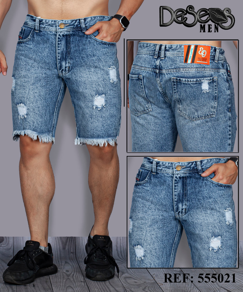 ✅ Bermuda caballero Mathias (REF. 555021)