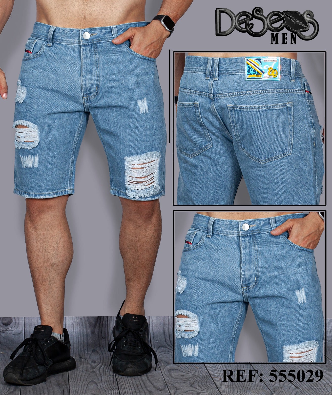 ✅ Bermuda caballero Dilan (REF. 555029)